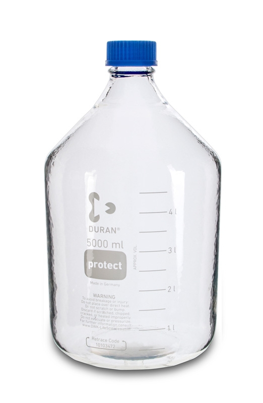 Laborflasche DURAN, GL45, 5 L, Typ 1