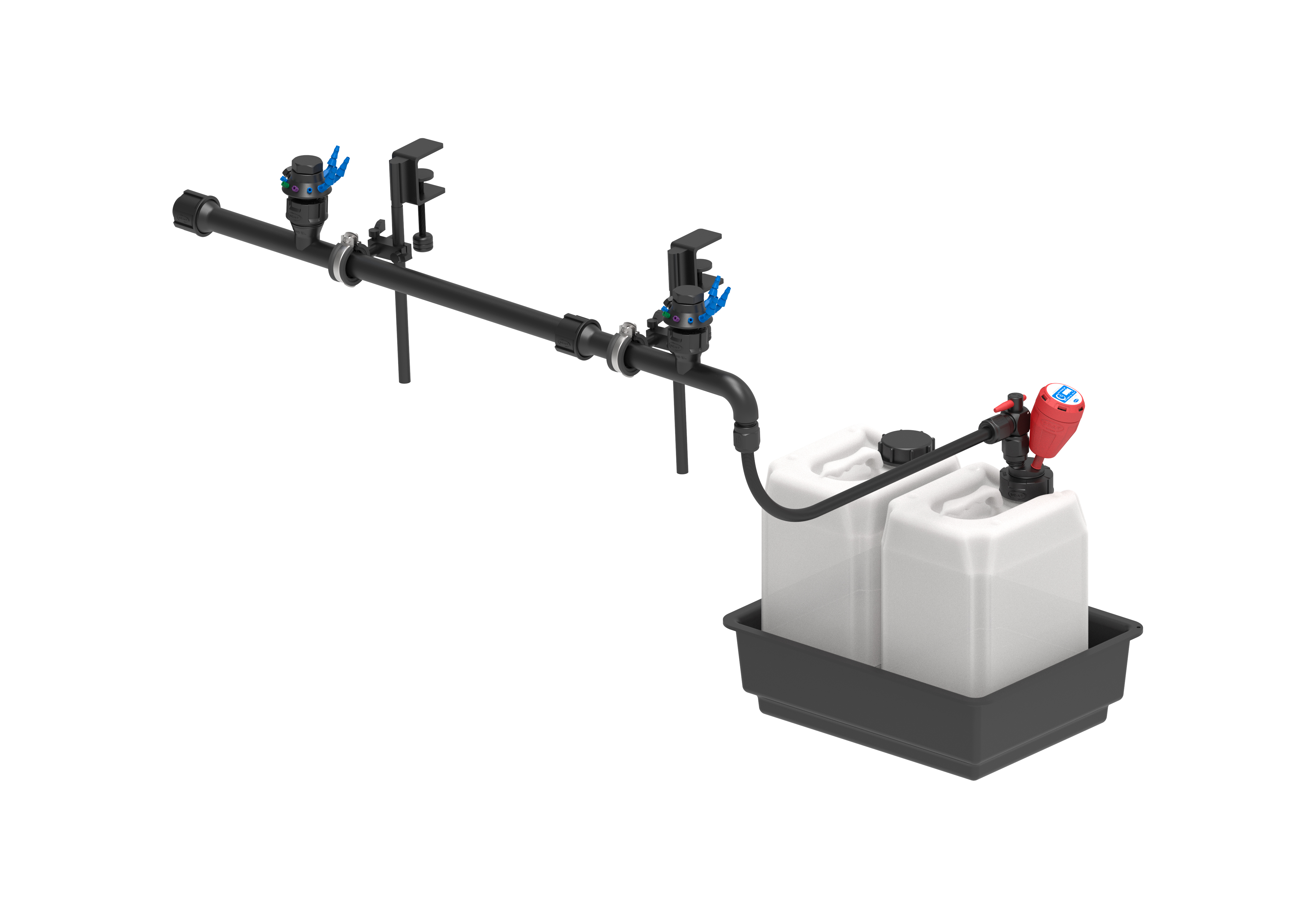 SymLine Bundle 2t (Table mounted for 3-4 HPLC) 