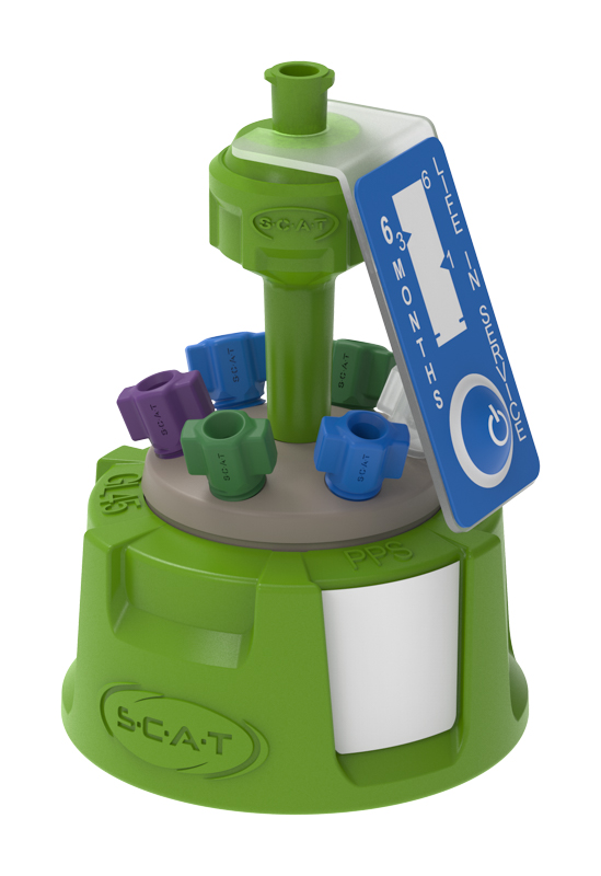 Safety Cap VI, GreenLine, GL45, PEEK  Safety Cap VI, GreenLine, GL45, PEEK