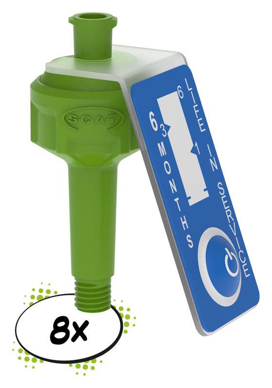 Air Valve, GreenLine, PU = 8 pcs