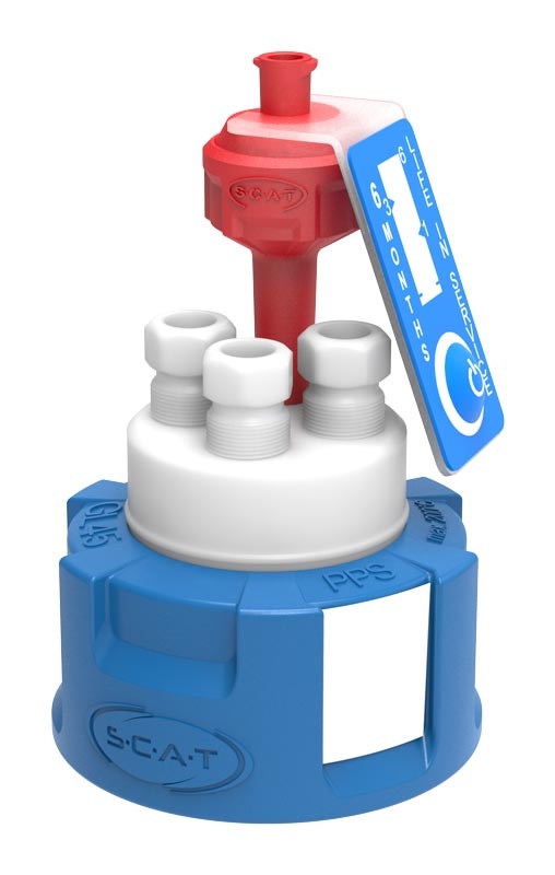 Safety Cap III, V2.0, GL45, präparativ
