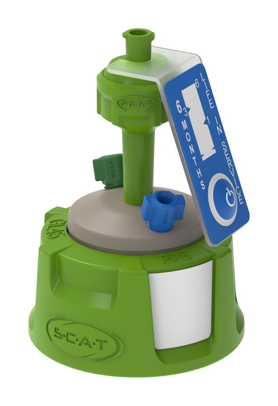 Safety Cap II, GreenLine, GL45, PEEK  Safety Cap II, GreenLine, GL45, PEEK